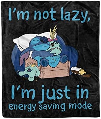 Cute Cartoon Throw Blanket Ultra-Soft Flannel Fleece Warm Throw Blankets Couch Sofa Bed Living Room Blanket for Kids Adults 60"x50"
