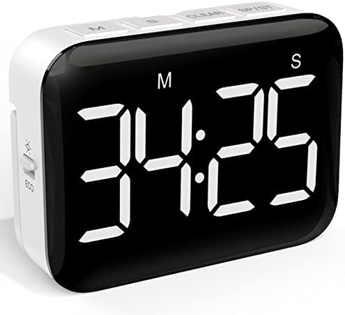 Close-up view of the Cool White colored timer.