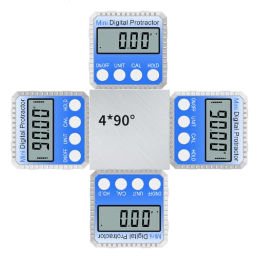 Inclinómetro digital magnético de precisión portátil miniatura 6