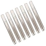 WATIIFUFU 7 Pcs Metal Tuning Pins for Harp Lyre Stringed Instruments, Fixing Pins for Harp and Lyre Strings,