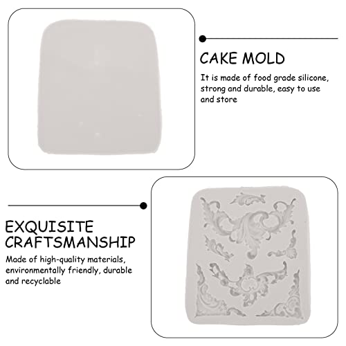 EXCEART Silicone Mold for DIY Baking Baroque Style Cake and Fondant Molds Perfect for Unique Desserts and Floral Decorations - Image 4