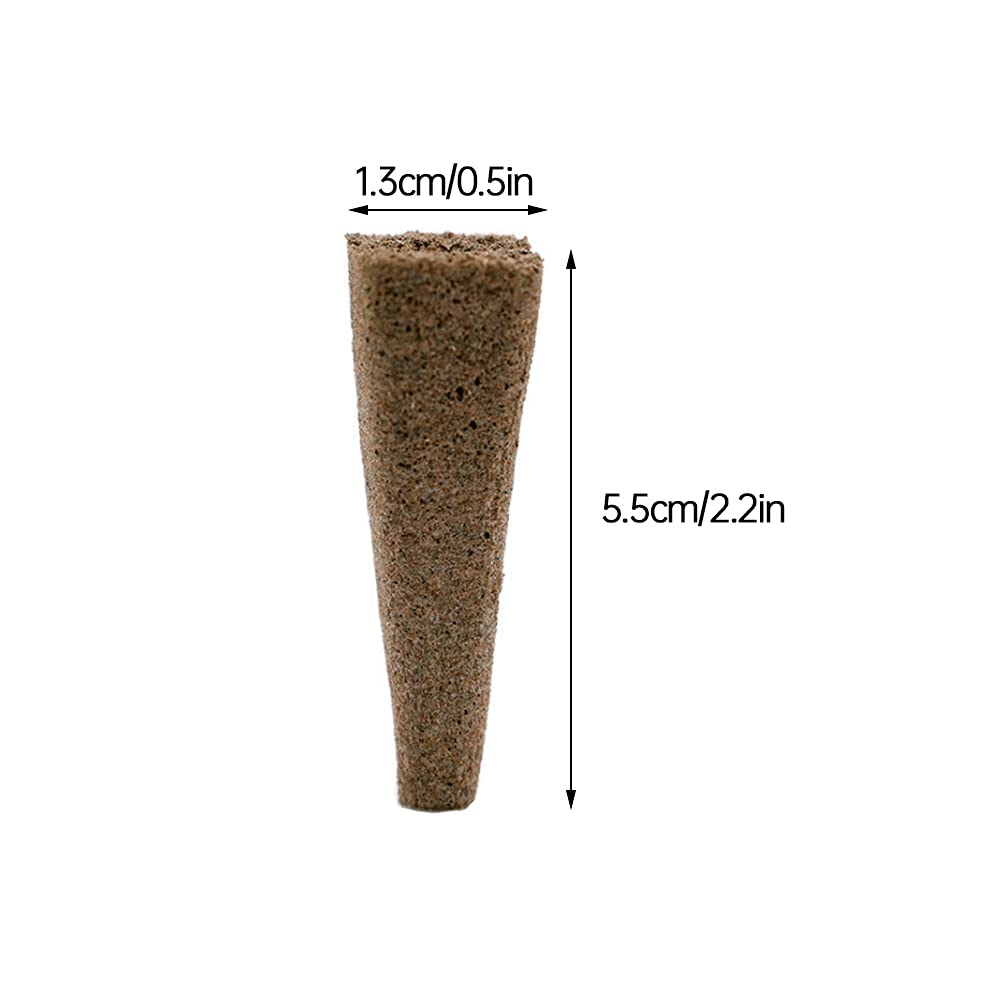 Lot De 50 Éponges De Rechange Premium Pour Culture Hydroponique - Manchons De Démarrage De Graines En Mousse De Tourbe