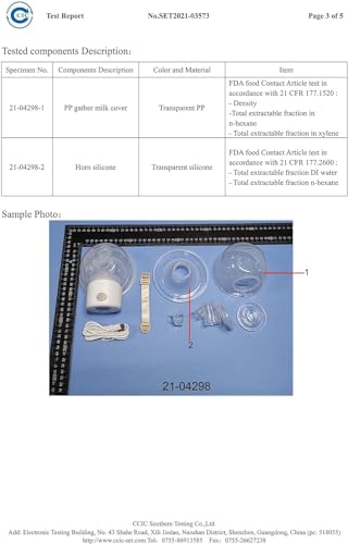 Partes de extractor de leche Coolle S12, repuesto 10 piezas miniatura 5