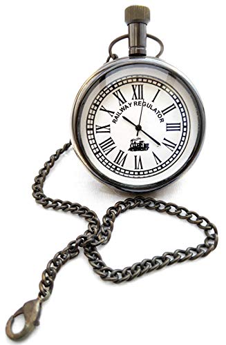 Antique Pocket Watch Royal Look Made in India Handicraft Premium Gift Item-image-16