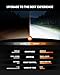 SEALIGHT D4S Bulbs 6500K Cool White Brighter 1:1 Mini Size Plug and Play HID Fog Lights Replacement, IP68 Waterproof 0.01s Instant Start Pack of 2