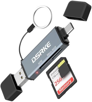 KALEA-INFORMATIQUE Adattatore Da SD A MicroSD | Con Cavo Flessibile 65mm | Per Fotocamere E Trasferimento Dati - 3