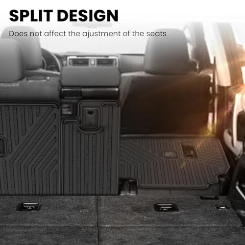 Image of LASFIT Cargo Mat for Toyota 4Runner 2013-2024 Fit 7-Seats 2nd Row Seatback