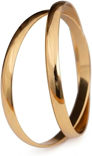 Zeraki Jewels Gold Plated Rajshree Bangles (Set Of 2) for Women | Stylish & Lightweight