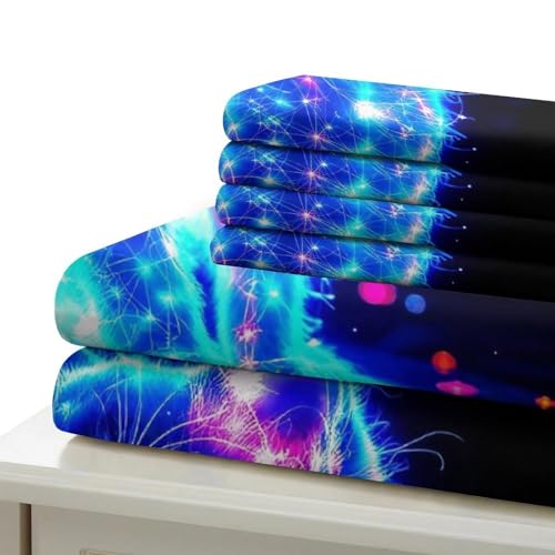 Housse de couette chat 3D multicolore pour transformer l'ambiance d'une chambre d'ado - 7