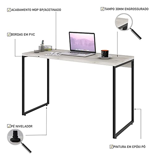 Escrivaninha para Escritório Office 1,35m Dynamica