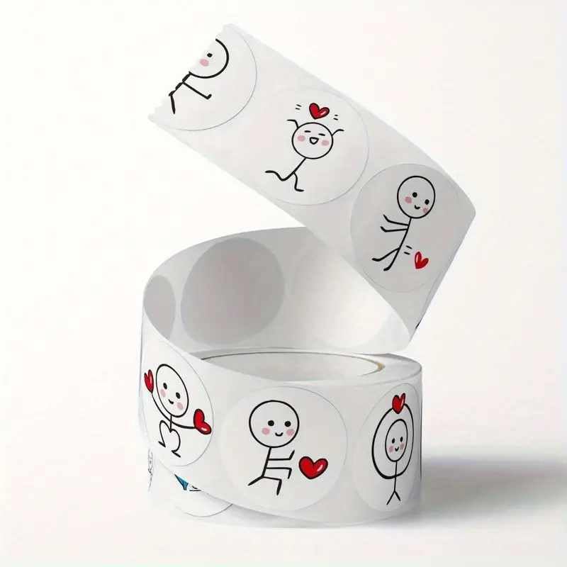 Pegatinas de Dibujos de Corazonespara Niños, heart stickers, 1 Unidad - imagen 4