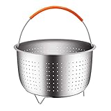 Diseño práctico: con un mango extraíble, es conveniente levantar y sacar la olla a presión eléctrica, y el agujero en la bandeja sirve como filtro para filtrar y quitar el agua.