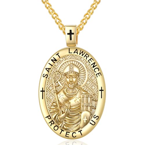 WYUESGU 14K �S�[���h ��쐹�l ���_�� �j���p �y���_���g �l�b�N���X �J�g���b�N �@�� �a�����v���[���g 2.5mm 22�C���` + 2�C���` �����`�F�[��, 28*28mm, �x�[�X�B, �W�F���X�g�[���Ȃ�