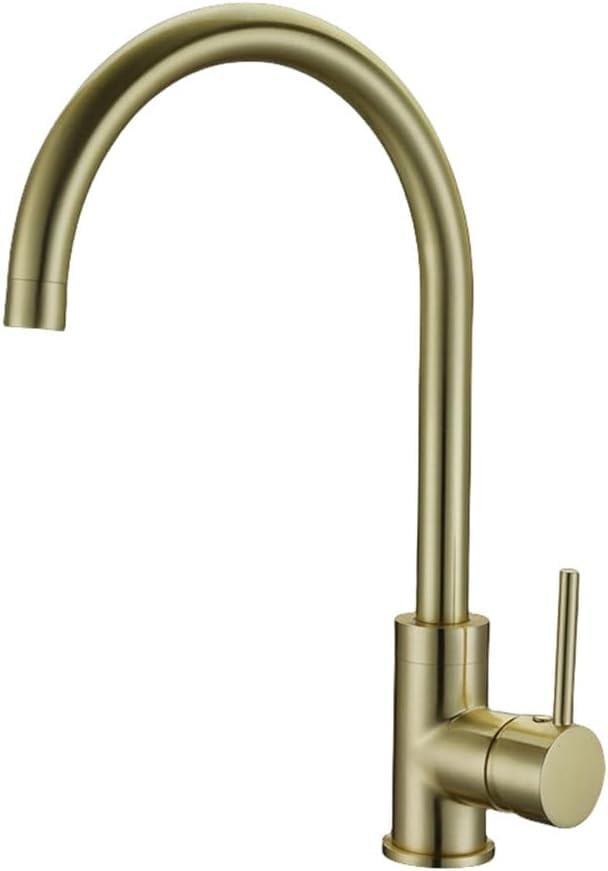 Robinet de cuisine moderne mitigeur monocommande pivotant installation eau froide