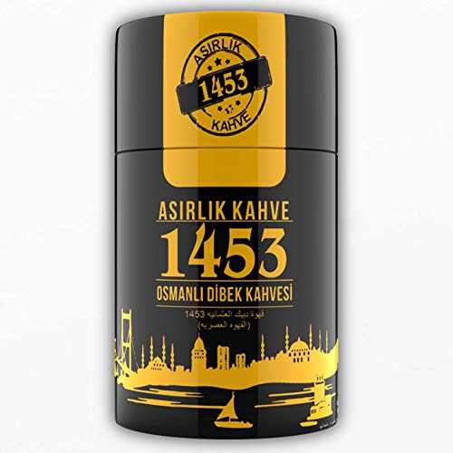 Artisan La Petite Asirlik 1453 Osmanli Dibek Kahvesi Turkish Coffee 250G / 8.81Oz Can | Premium Fine Ground Arabica Coffee, Medium Roast, Authentic Turkish Specialty,Fresh Roasted,Non-Gmo,Vegan, Halal #TOP30