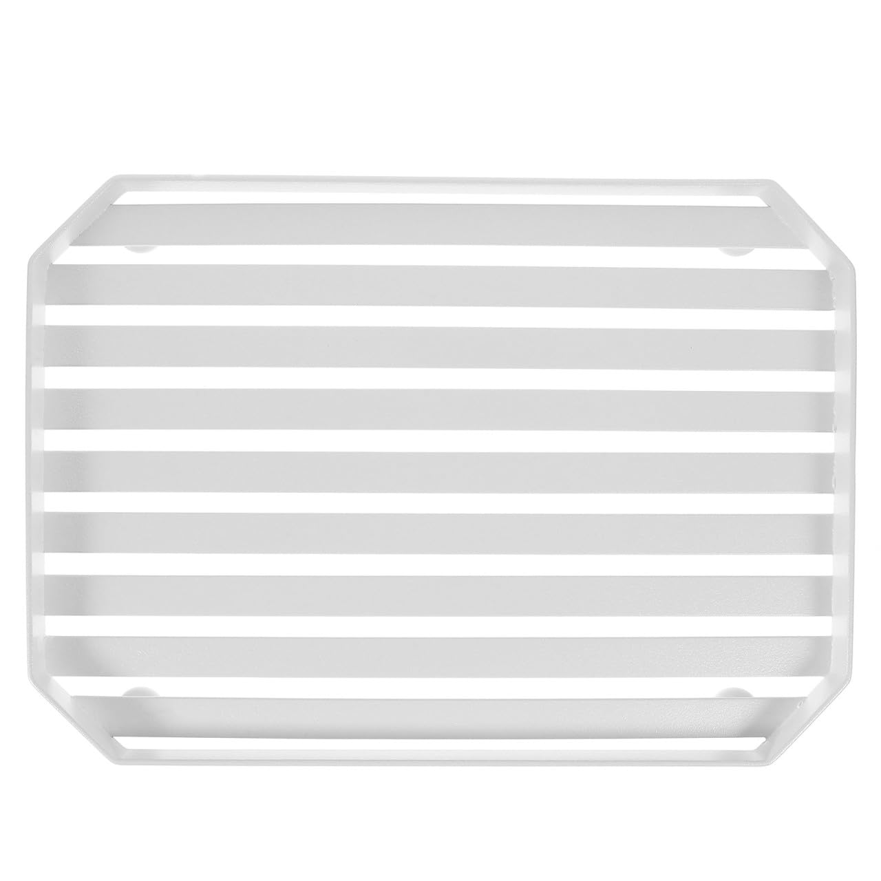 Escurreplatos de cocina de hierro con almacenamiento de cubiertos y gran capacidad