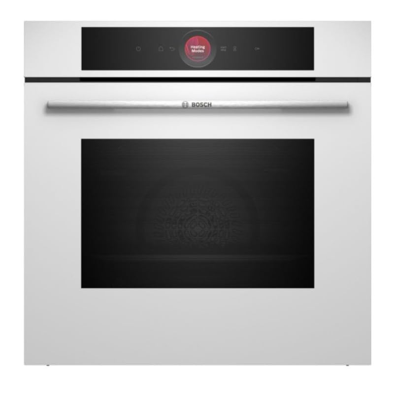 BOSCH Four encastrable pyrolyse HBG7741W1, Série 8, 71 litres, 14 modes de cuisson