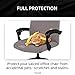 DIVA EN CAMINO DEC Universal Stretch Office Chair Cover with Durable Zipper, Soft Slipcover for Desk or High Back Chair