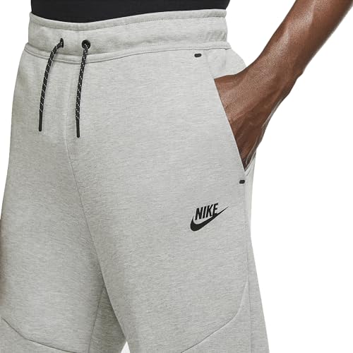 Nike M NSW Tch FLC Jggr Joggers & Tracksuits Men Grey - XL - Tracksuit Bottoms Pants
