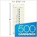 TOPS Weekly Employee Time Cards - One Sided Time Tracking Cards, Green Ink Print, 9