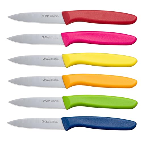 OPOLIA Paring Knife Fruit Knife Set (6 Pieces)