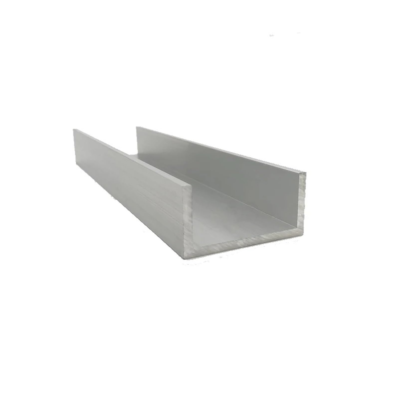 U Shape Aluminum U-Shape Aluminum, Outer Width 60mm, Length 50cm,Aluminum Alloy Glass Covered Edge Strip(60mm x 50mm x 3mm)