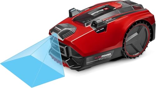 Einhell Robot cortacésped FREELEXO CAM Plus 600 Power X-Change (18V, cámara en Lugar de Cable delimitador, para 600 m², WiFi, hasta un 25% de inclinación, Incl. batería de 4,0 Ah Plus)