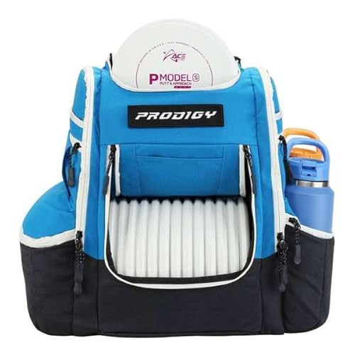 Prodigy Disc Apex XL Rucksack,großer Disc Golf Rucksack,Für bis zu 34+ Discs,Seitentaschen in voller Höhe,Sicherheitstaschen für Geldbörsen oder Schlüssel,Cordura Nylon Material Cover