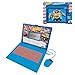 Lexibook Hot Wheels, Educational and Bilingual Laptop in English/Spanish, Toy for Children with 124 Activities to Learn, Play Games and Music, Blue, JC598HWi2
