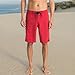 Quiksilver mens Everyday 21 Swim Trunk Bathing Suit fashion board shorts, Quik Red, 38 US