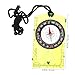 LIOOBO Outdoor Survival Compass Boys and Girls Compass Compact Scale Tool Camping Navigation Gear