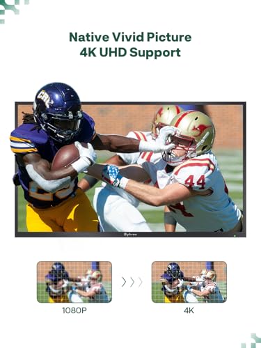 Image of SYLVOX 65 inch Outdoor TV, 4K UHD HDR10, Smart Google TV, IP56 Weatherproof