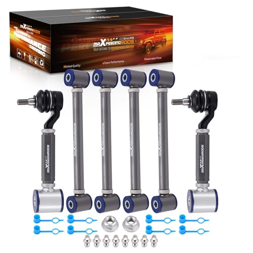 maXpeedingrods Adjustable Rear Camber Control Arms Kit for Honda Accord 2003-2007 for Acura TSX 2004-2008 -2to +4Adjustment