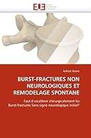 Burst-Fractures Non Neurologiques Et Remodelage Spontane 6131546754 Book Cover