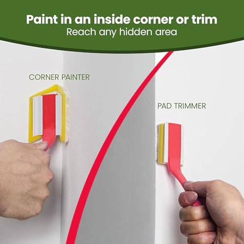 Kit complet : ensemble de pinceaux polyvalents de peinture avec bac