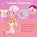 Glitter Girls – 14-Inch Fashion Doll - Blonde Hair & Blue Eyes - Pink Tunic, Striped Leggings, Hair Bow & Ballet Shoes – Dolls For 3+ Years Year Old Girls – Lacy