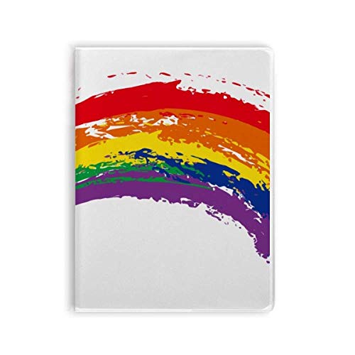 Carnet de notes LGBT à couverture souple cahier ligné au motif gay et lesbienne coloré