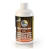 Uulki Acondicionador para Muebles de Madera ofrece lo Mejor de Aceite y Cera ? 100% Vegetales/Veganos (250ml, incoloro)