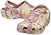 Crocs Unisex-Adult Classic Marbled Tie-Dye Clog, Daylily/Multi, 5 Men/7 Women M US