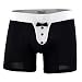 PPU 1325 Tuxedo Boxer. Color Black-White Size M