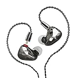 IKKO OH10 in-Ear Monitor, Detachable Design in-Ear Headphone/Earphone,10mm Dynamic Drive + Knowles 33518 Balanced Drive Dual Hybrid