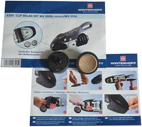 Reibbeläge für Winterhoff WS 3000 ab 08/2002