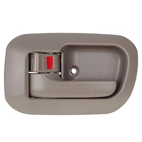 Autex 2Pcs Interior Door Handles Front Left Right Driver Passenger Side Compatible With Sienna 1998-2003 Door Handles Light Brown 80533 6927808010E0 80504 91298 91299 #TOP1