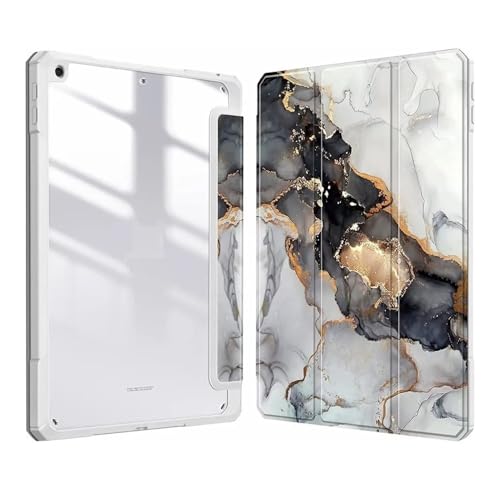 Coque iPad Air 13 2024 marbre : ne perdez plus jamais votre stylet