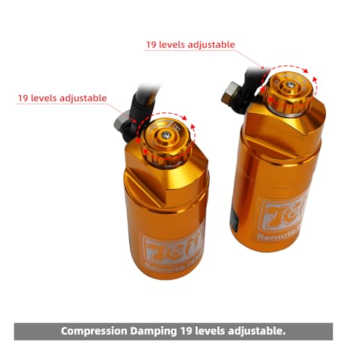 TCMT Remote Reservoir Motorcycle Rear Shocks