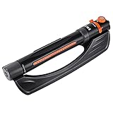 【Hohe Qualität】Der Rasensprinkler besteht aus hochwertigem ABS-Kunststoff, der langzeitigem Sonnenlicht und ultravioletten Strahlen standhält und langlebig ist.