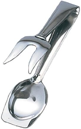 T 18-0 Salad Tongs, Total Length 8.1 inches (205 cm)