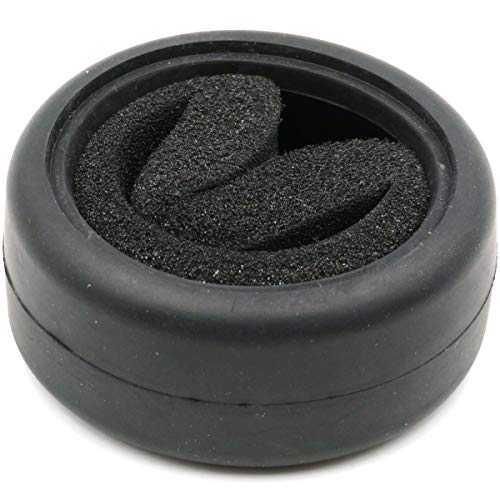 Hobbysoul 4Pcs Rc 1/10 On Road Slick Tire Rubber Tyre Fit For 1:10 Touring Drift Car Wheel Rim … #TOP2