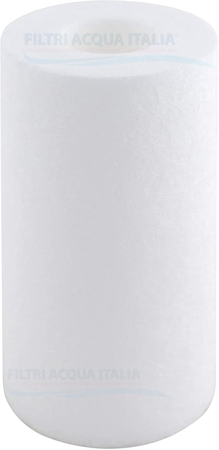 CARTUCCIA FILTRO A SEDIMENTI 5 POLLICI MICRON 5 PER OSMOSI INVERSA DEPURATORE ACQUA SET 10 PEZZI