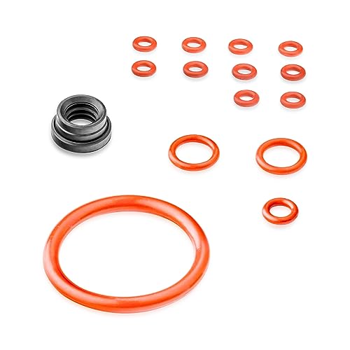 namroh.HC Gasket Seal Set for the Water Tank, Brew Unit, Boiler outlet and Pressure tubes compatible for Saeco Philips and Gaggia Coffee machines